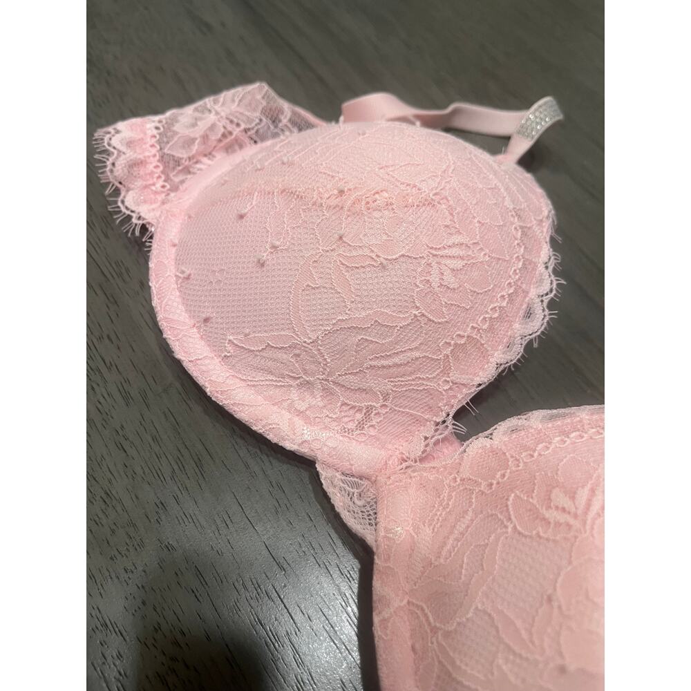 Pink Bra with Rhinestones - Picture 6 of 7